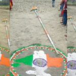 गणतंत्र दिवस के दिन दिनदहाड़े खुलेआम तिरंगा उखाड़ फेंक किया पदाधिकारी ने तिरंगा की अपमान