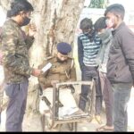 सुलतानगंज थाना के समीप चलाया गया मास्क व हेलमेट चेकिंग अभियान।। Inquilabindia