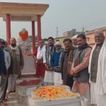 राष्ट्रपिता महात्मा गांधी के शहादत दिवस पर कोंग्रेस कार्यकर्ताओं ने महात्मा गांधी के प्रतिमा पर माल्यार्पण कर याद किए ।।