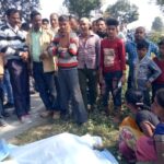 ट्रैक्टर ट्राली से कुचलकर बाइक सवार की मौत // InquilabIndia