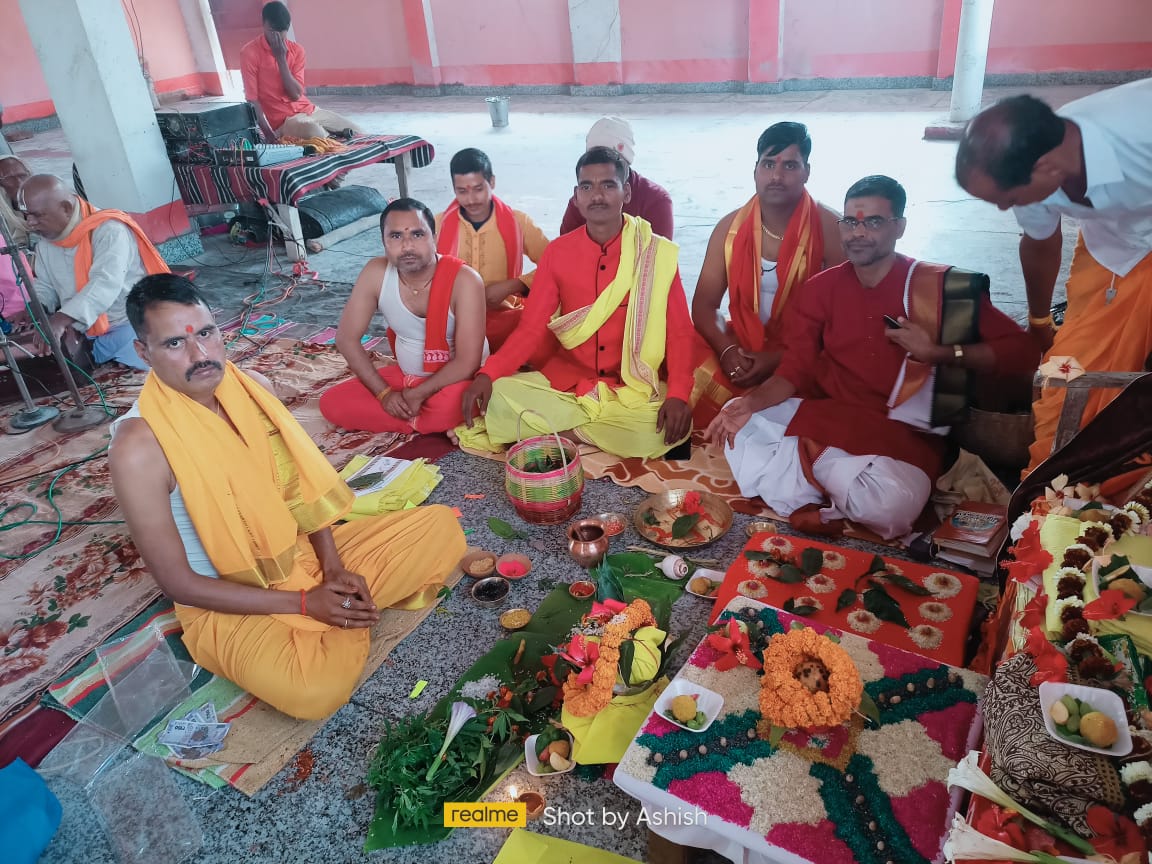 मां भगवती द्वारा मनोकामना पूर्ण को लेकर भव्य रामधुन महायज्ञ 3 IMG 20220224 WA0019