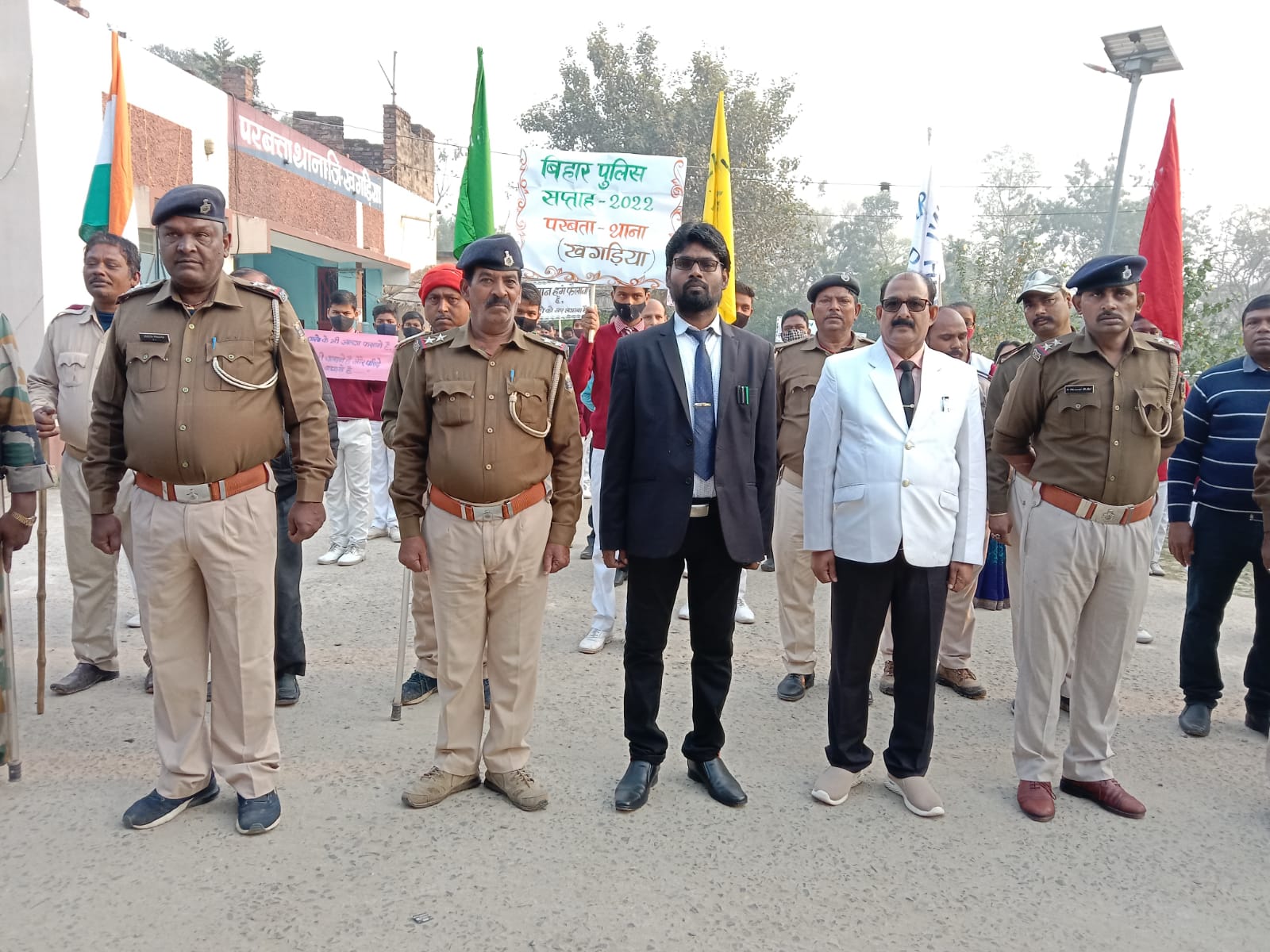 बिहार पुलिस सप्ताह पर निकाली गई भव्य प्रभात फेरी 2 IMG 20220225 WA0011