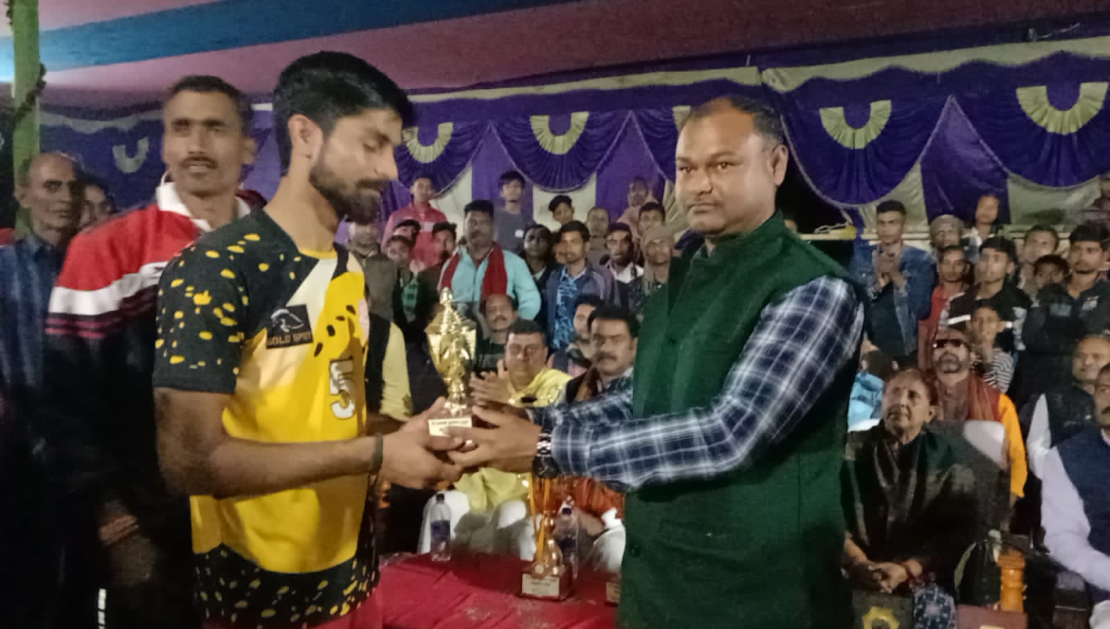 राज्यस्तरीय वॉलीबॉल टूर्नामेंट के फाइनल मुकाबले में रतनपुर (बि.) ने मिर्जापुर (उ.प) को हराया 11 IMG 20220227 WA0010