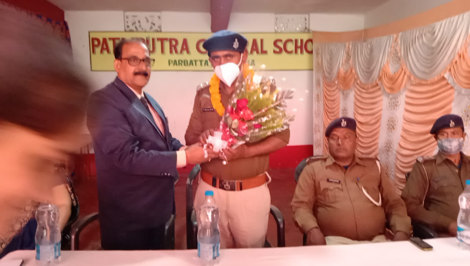 बिहार पुलिस सप्ताह के समापन पर बच्चों ने नाटक कर दहेज ना लेने देने का दिया संदेश 4 IMG 20220228 WA0001