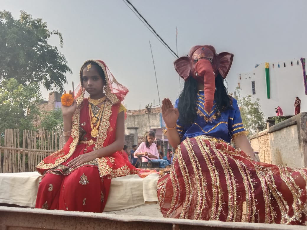 शिव विवाह पर निकली भव्य झांकी के साथ, मंदिरों में उमड़ी श्रद्धालुओं की भीड़ 5 IMG 20220301 WA0021
