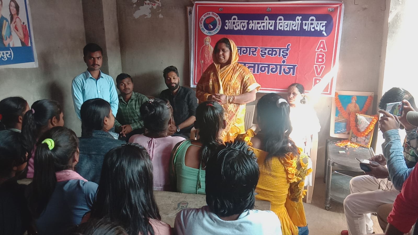 अंतर्राष्ट्रीय महिला दिवस पर ABVP कार्यकर्ताओं द्वारा संगोष्ठी महिला दिवस का आयोजन। IMG 20220309 WA0005