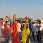 श्रद्धालुओं ने किया कलश विसर्जन यात्रा में उमड़ी भीड़ के  साथ भव्य मेले का  समापन ।। Inquilabindia