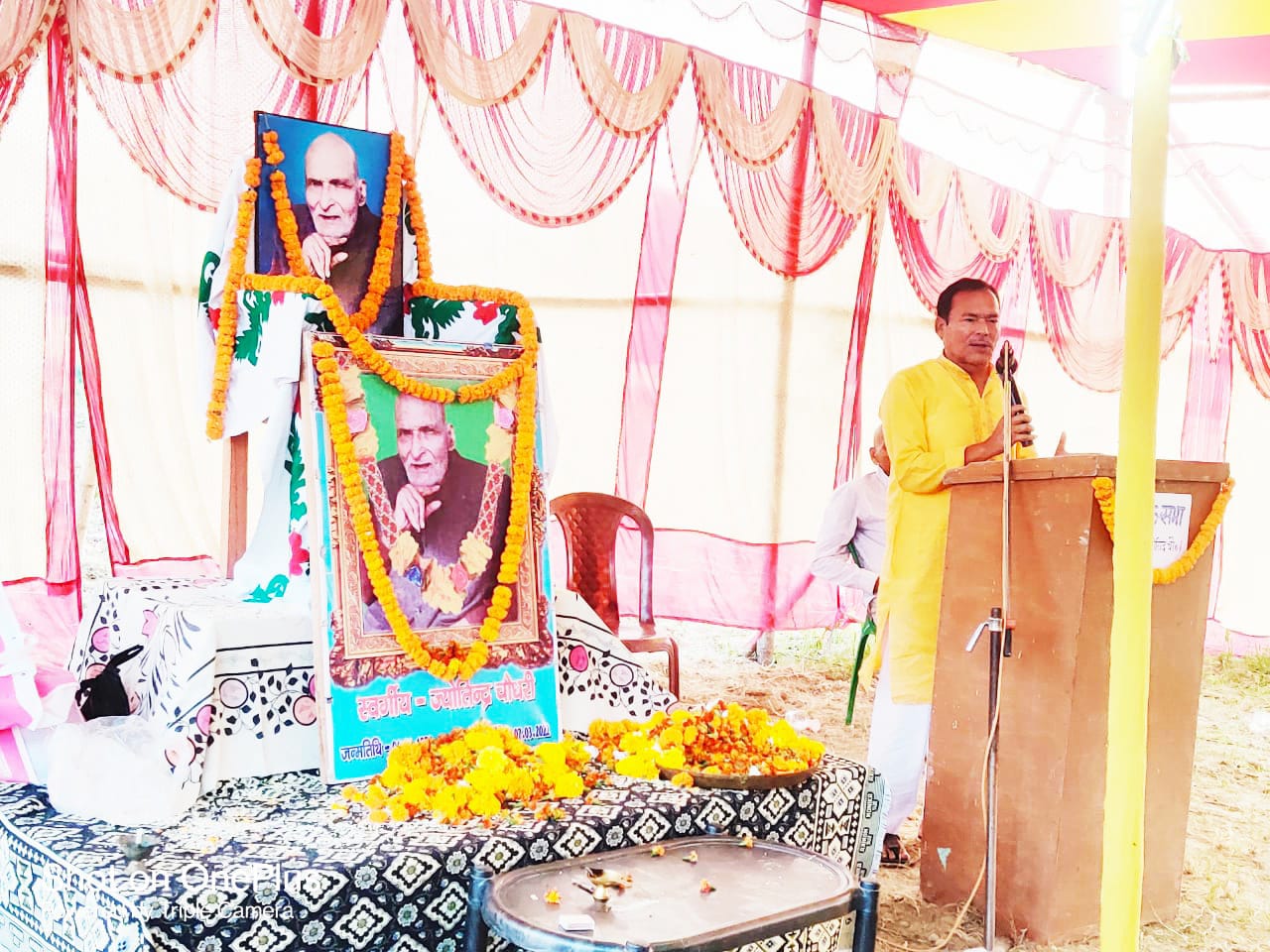 नाटककार, खेलप्रेमी सह पुर्व पैक्स अध्यक्ष के अंतिम सभा में हुई कई दिग्गजों का आगमन 6 IMG 20220319 WA0028