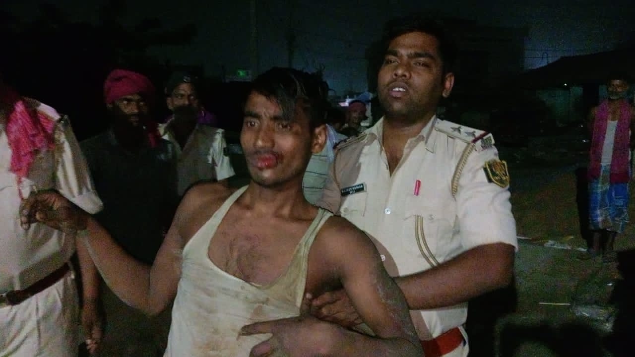 नशे में धूत शराबी युवक गिरफ्तार हों गया जेल 2 IMG 20220401 WA0005