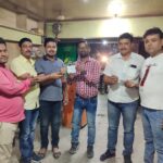 राजद प्रवक्ता विश्वास झा ने सदस्यता का कराया नवीनीकरण ।।