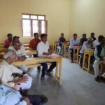 भीमराव अंबेडकर जयंती को लेकर अनुसूचित जाती संघ कि बैठक।