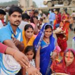 अगुआनी गंगा तट पर डुबते सुर्य की पुजा अर्चना कर मनाई गई चैती छठ ।।