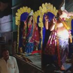 सुलतानगंज मे कडी सुरक्षाओ के बीच चैती दुर्गा प्रतिमा का विर्सजन किये गए।