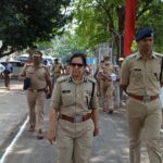 पुलिस महानिरीक्षक महोदया, लखनऊ परिक्षेत्र, लखनऊ द्वारा जनपद खीरी का वार्षिक निरीक्षण किया गया ।