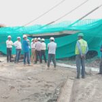 अगुवानी सुलतानगंज पुल का निरक्षण करने एनआईटी टीम के प्रो.सजय कुमार पहुचे // Inquilabindia
