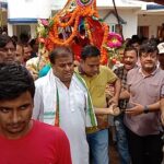 कांग्रेस के राष्ट्रीय सचिव डॉ चंदन के मां की अंतिम यात्रा में पहुंच सैकड़ों समर्थक