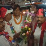 Inq Tmp 31 सुलतानगंज मे विकासशील इंसान पार्टी के राष्ट्रीय अध्यक्ष मुकेश सहनी का कार्यकर्ताओं. ने किये भव्य स्वागत।
