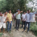 Inq Tmp 32 जिलाधिकारी ने गोगरी एवं परबत्ता में विभिन्न कार्यों का किया निरीक्षण