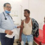 Inq Tmp 36 पेड़ पर चढ़ बांस कटाई कर रहे युवक की गिरने से स्थिति गंभीर
