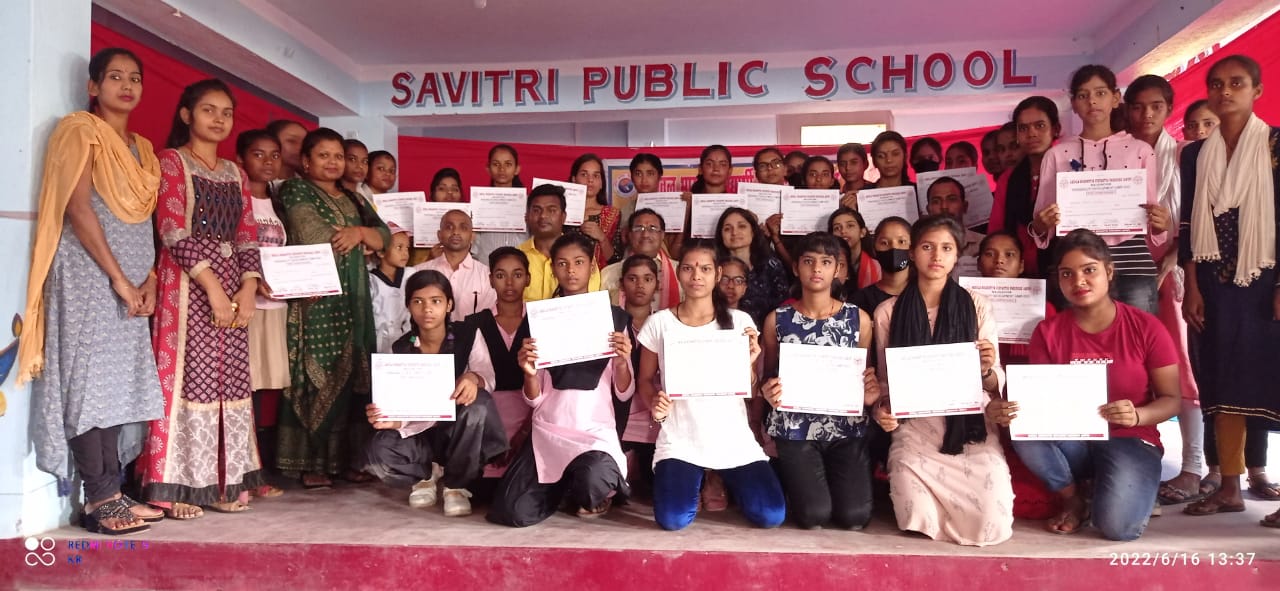 अभाविप के 6 दिवसीय छात्रा व्यक्तित्व विकास शिविर का हुआ समापन ।। IMG 20220617 WA0100