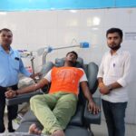 Inq Tmp 37 ABVP स्टूडेंट फॉर सेवा आयाम के कार्यकर्ताओं ने किया रक्तदान ।।