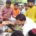 Inq Tmp 36 भोजन बैंक कार्यक्रम नारायणपुर इकाई के माध्यम से हमारा अभियान भोजन का सदुपयोग करने का ।।