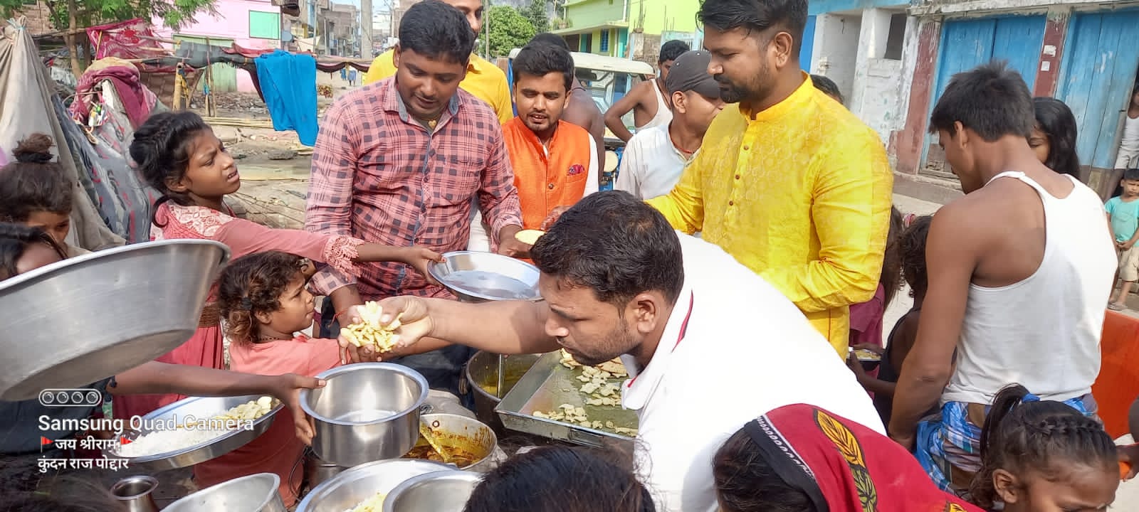 भोजन बैंक कार्यक्रम नारायणपुर इकाई के माध्यम से हमारा अभियान भोजन का सदुपयोग करने का ।। IMG 20220628 WA0006