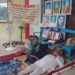 Inq Tmp 33 प्रखंड मुख्यालय मे भीरखुर्द के सरपंच ग्रामीण शिक्षकों के स्थानतरण को लेकर आमरण अनशन नौवें दिन भी जारी ।
