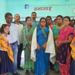 Inq Tmp 35 जीप सदस्या के स्थायी समितियों के शिक्षा समिति की अध्यक्ष बनने पर सम्मान समारोह आयोजित ।।