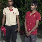 Inq Tmp 31 बिहपुर पुलिस ने चोरी की मोटरसाइकिल के साथ दो अपराधी को लत्तीपुर चौक से किया गिरफ्तार ।