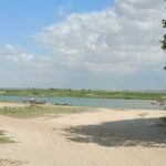 Inq Tmp 36 सावन माह का शुभारंभ पर अगुवानी गंगा घाट पर व्यवस्था नदारद ।