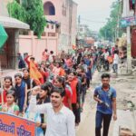 Inq Tmp 34 कारगिल विजय दिवस के अवसर पर अभाविप द्वारा शाहिद सैनिकों के याद में जुलूस निकाला ।।