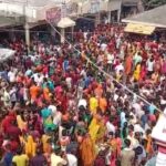 Inq Tmp 33 सावन की अंतिम सोमवार परमड़वा बज्रलेश्वरनाथ धाम में श्रद्धालुओं की भारी भीड़ ।।