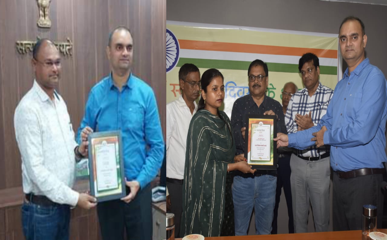 परबत्ता बीडीओ और सीडीपीओ को खगड़िया डीएम ने किया सम्मानित ।। 4 IMG 20220816 WA0036 1