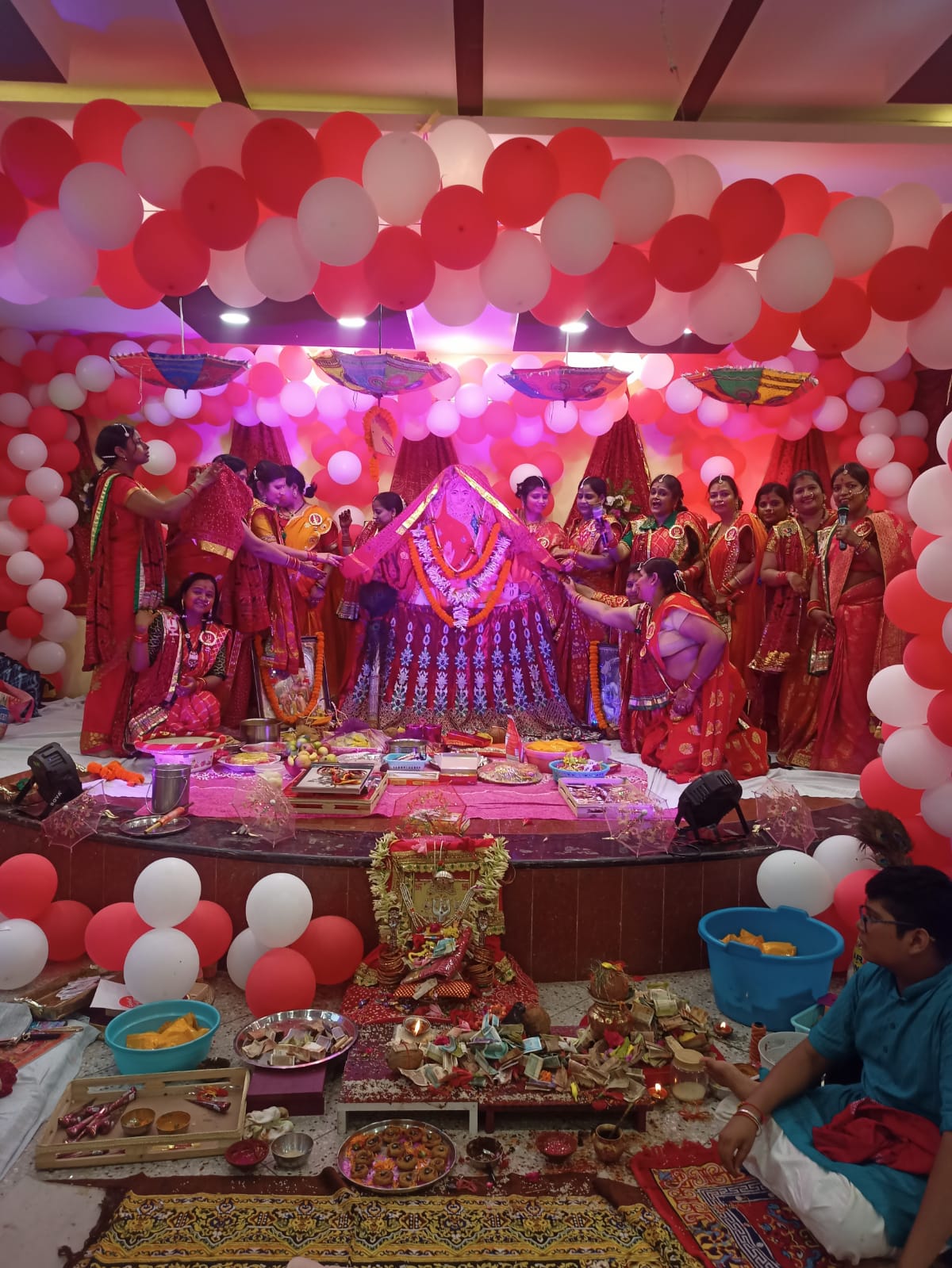 भादी मावस के शुभ अवसर पर नवगछिया में मनाया गया दादी उत्सव //Inquilabindia IMG 20220828 WA0129