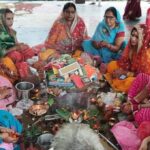 Inq Tmp 38 हर्षोल्लास के साथ नवविवाहित महिलाएं मना रही हरितालिका तीज