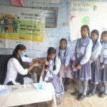 Inq Tmp 30 सुलतानगंज के.टेक्नो वीजन इंटरनेशनल स्कूल मे स्वास्थ्य विभाग द्वारा कोविड टीकाकरण आभियान चलाया ।
