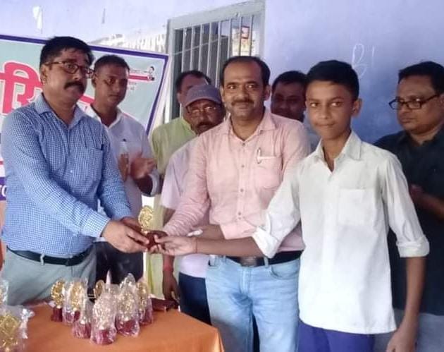 बिहार विद्यालय परीक्षा समिति द्वारा आयोजित राजकियकृत माध्यमिक उच्च विद्यालय नारायणपुर परिसर में चल रहे ओलंपियाड प्रतियोगिता में उत्क्रमित उच्च माध्यमिक विद्यालय बलाहा की छात्र-छात्रा ने जिलास्तरीय प्रतियोगिता में पाई सफलता ।। IMG 20220910 WA0148