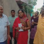 Inq Tmp 34 सुलतानगंज नगर परिषद के चुनाव को लेकर वार्ड 16 प्रत्याशी रुबी कुमारी ने वार्ड में जन संम्पर्क अभीयान तेज।