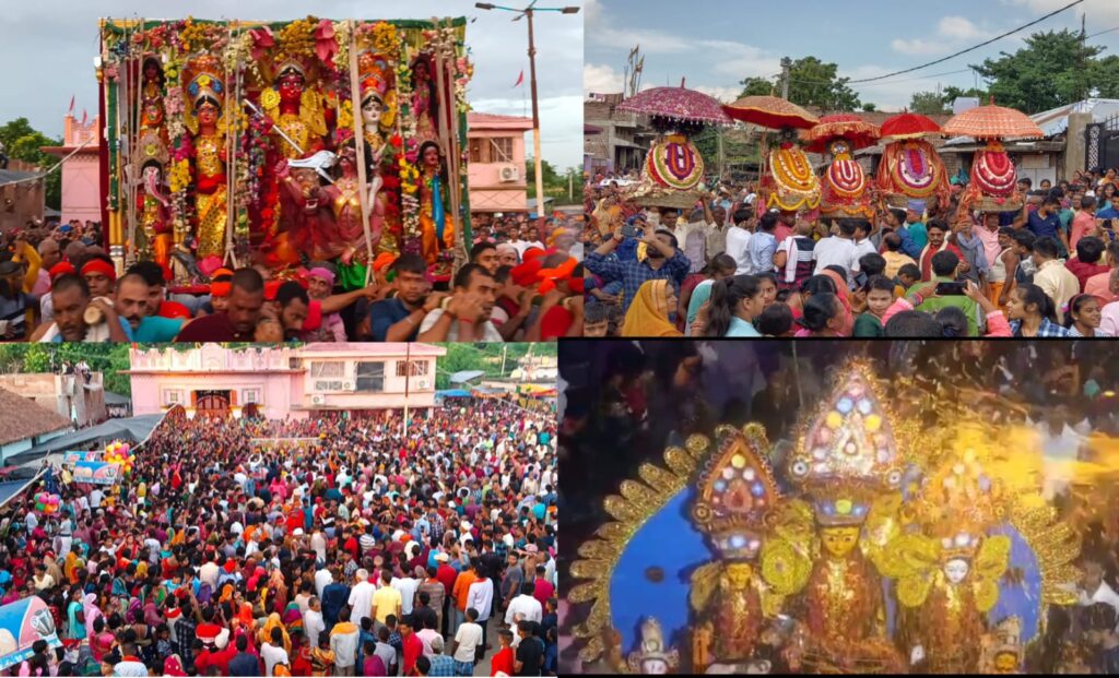 विजयादशमी में मां दुर्गा की नम आंखों से श्रद्धालुओं ने किया विदाई 12 IMG 20221006 WA0000 1