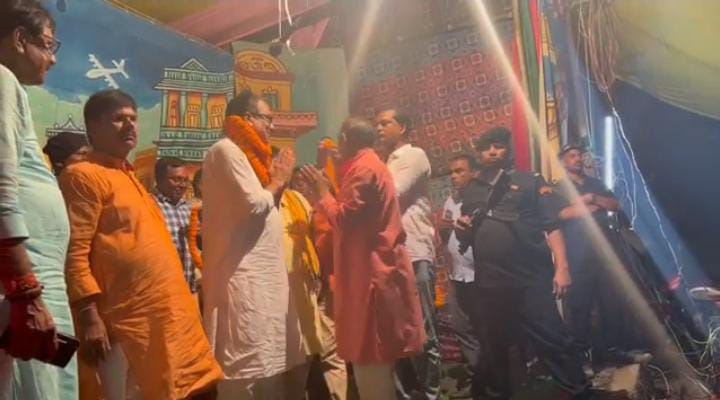 विजयादशमी में मां दुर्गा की नम आंखों से श्रद्धालुओं ने किया विदाई 9 IMG 20221006 WA0008