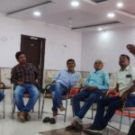 पत्रकार पर फर्जी मुकदमे दर्ज और लगातार हमलावर मामले से नाराज़ N.J.A संघ ने किया बैठक आयोजित