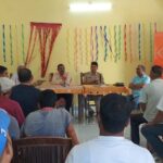 नवटोलिया काली मंदिर विवाद को लेकर एसडीओ (SDO) एवं एसडीपीओ (SDPO) ने की मंदिर कमिटी के साथ बैठक ।।