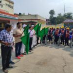 Inq Tmp 38 तेतरी पंचायत में डस्टबिन और ठेला वितरित ।।