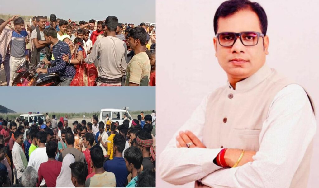 दो दिन बाद भी नहीं मिली हादसे में लापता मजदूर, परबत्ता विधायक ने कंस्ट्रक्शन अधिकारी को जमकर लताड़ा ।। 11 IMG 20221113 WA0014 1