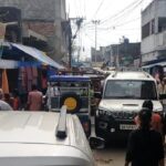 नारायणपुर: मधुरापुर बाजार की संपूर्ण सड़क अतिक्रमणकारियों के गिरफ्त में ।।