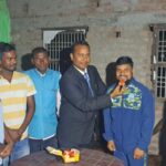 Inq Tmp 36 सिविल जज ने किक बॉक्सिंग खिलाड़ी संतोष को किया सम्मानित ।।