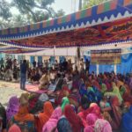 बिहपुर प्रखंड व अंचल कार्यालय में व्याप्त भ्रष्टाचार व बिचौलिया के खिलाफ धरना ।।
