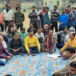 सुरक्षा व्यस्था के मुद्दे पर झंडापुर बाजार के व्यवसाईयों ने फिर की बैठक,एसडीपीओ से भी की बात ।।