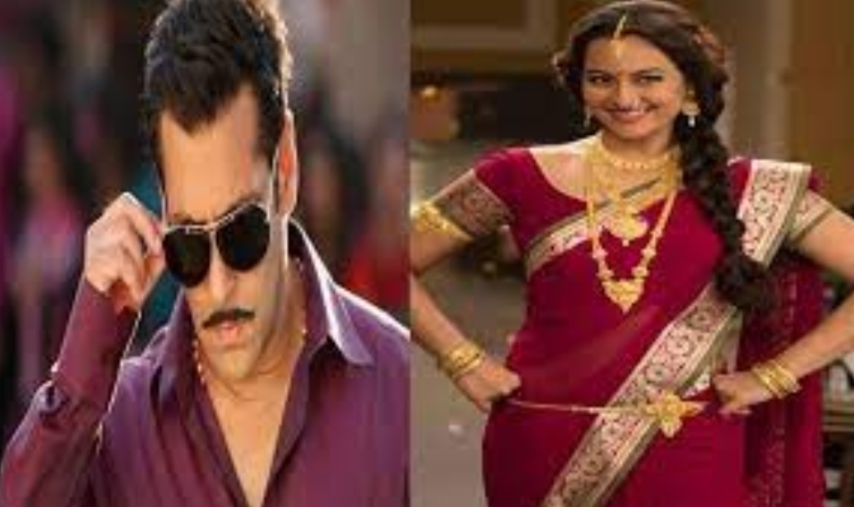 बॉलीवुड (BOLLYWOOD) की दबंग गर्ल कही जाने वाली एक्ट्रेस सोनाक्षी सिन्हा का बेबी बंप साफ नजर आ रहा क्या बनने वाली है सलमान के बच्चे की माँ। 3 Sonakshi Sinha & Salman khan